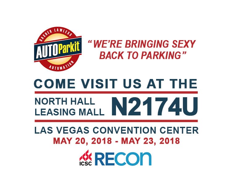 Visit us at ICSC!  May 20 - May 23 2018